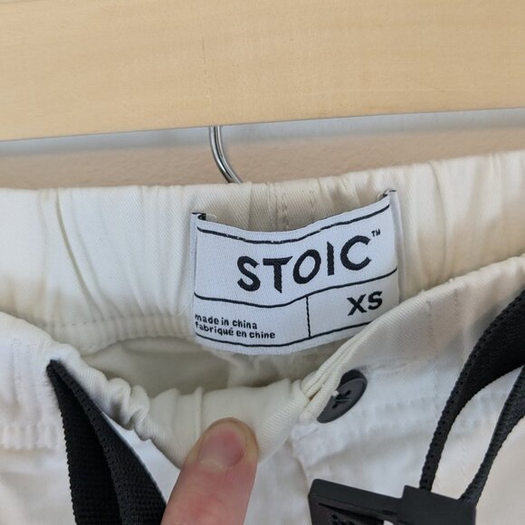 Stoic Venture Pant White Egret Belted - Picture 10 of 12